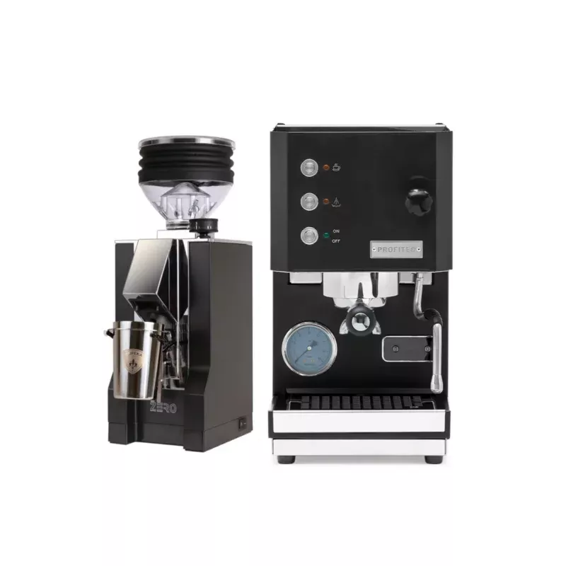 profitec-go-black-eureka-mignon-zero-black-bundle Profitec Go (Black) & Eureka Mignon Zero (Black) – Bundle