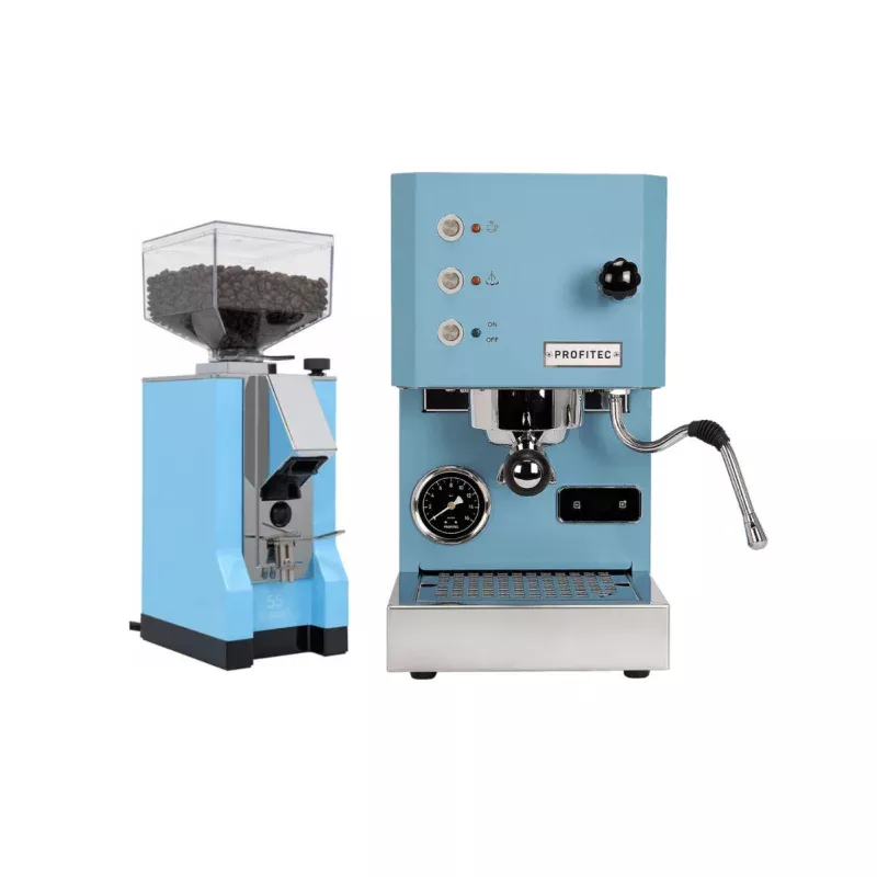 profitec-go-blue-eureka-silenzio-55-pale-blue-bundle Profitec Go (Blue) & Eureka Silenzio 55 (Pale Blue) – Bundle