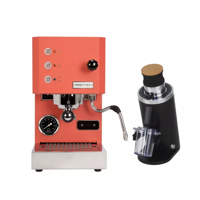 profitec-go-red-df54-v4-black-bundle Profitec Go (Red) & DF54 V4 (Black) – Bundle