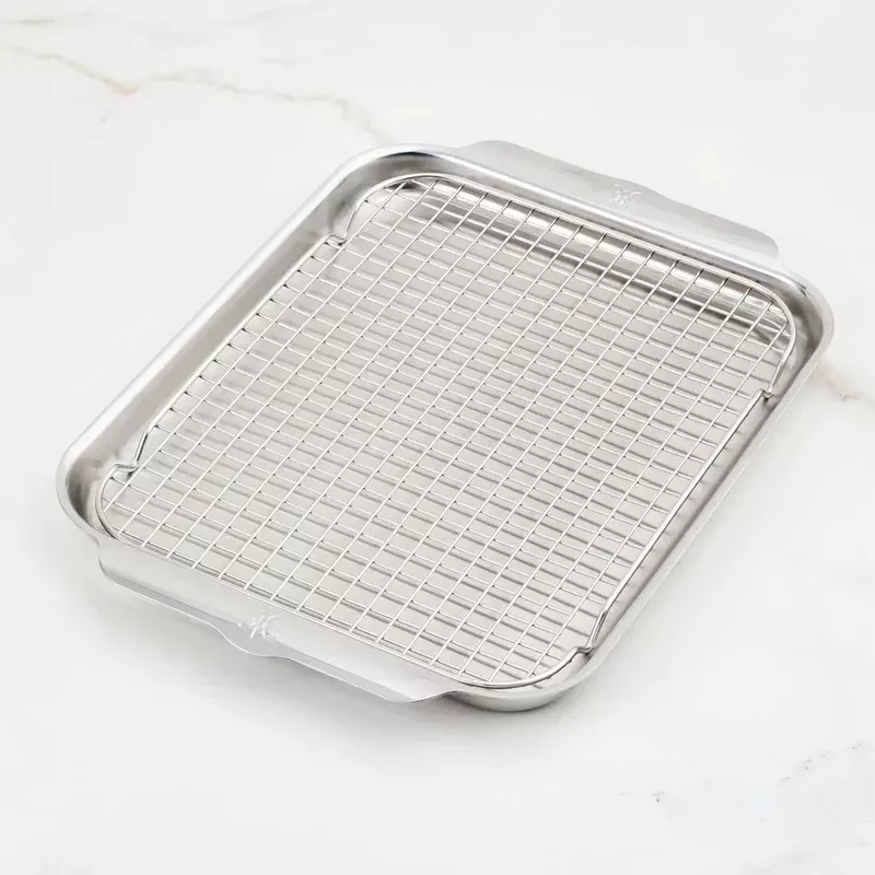 provisions-ovenbond-tri-ply-medium-sheet-pan-with-rack Provisions Ovenbond: Tri-ply Medium Sheet Pan with Rack