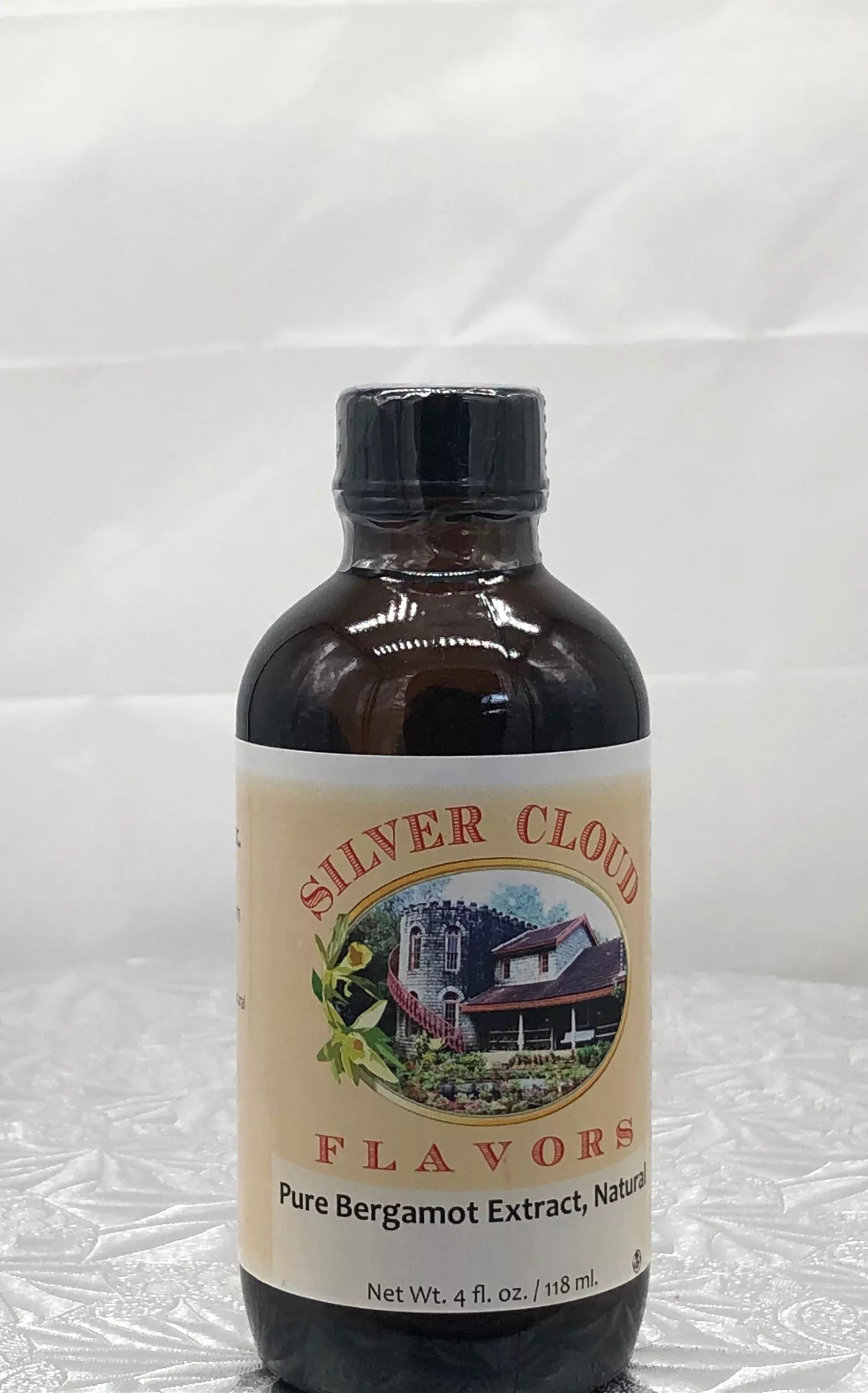 Pure Bergamot Extract, 4oz, Silver Cloud
