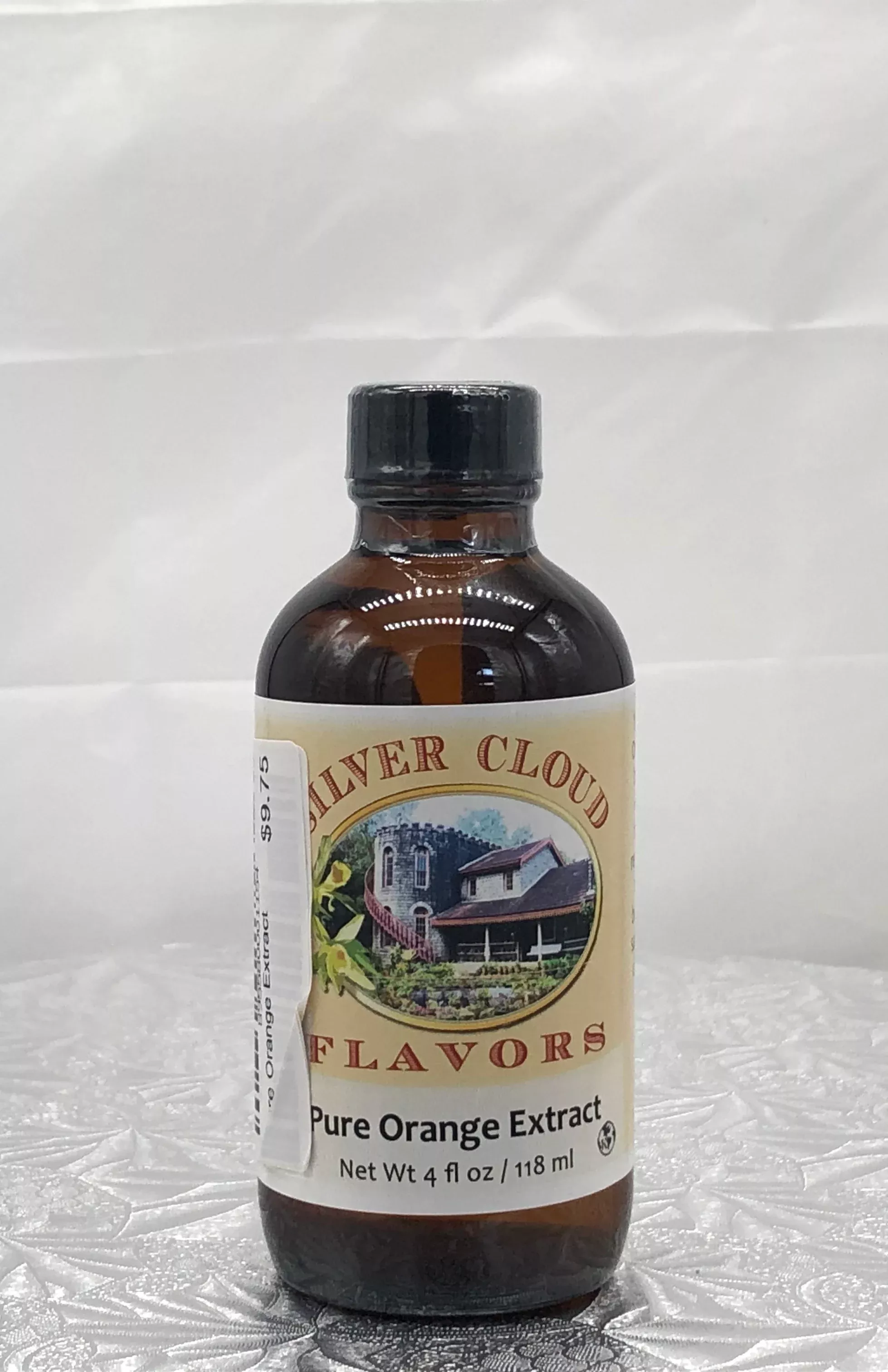 Pure Orange Extract, 4oz, Silver Cloud