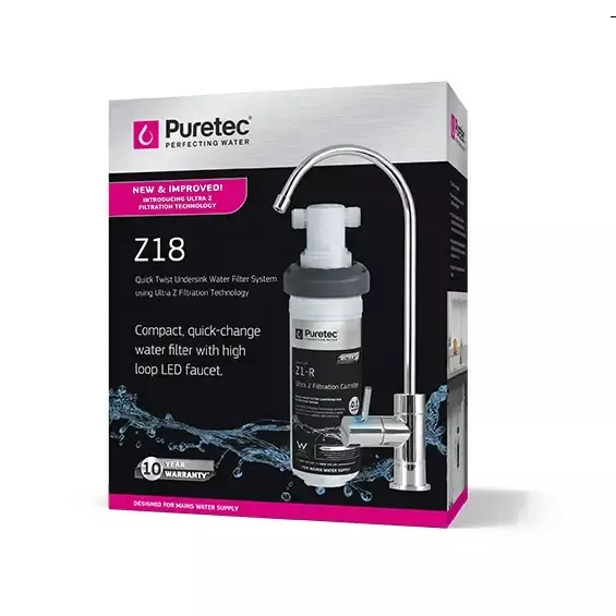 puretec-z18-under-sink-inline-water-filter Puretec Z18 Under Sink Inline Water Filter