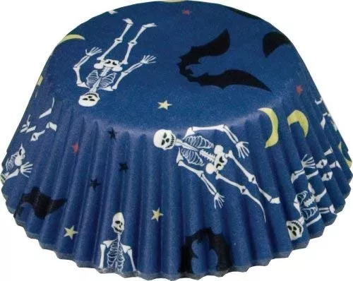 purple-halloween-skeleton-baking-cups-50-cupcake-liners Purple Halloween (Skeleton) Baking Cups - 50 Cupcake Liners