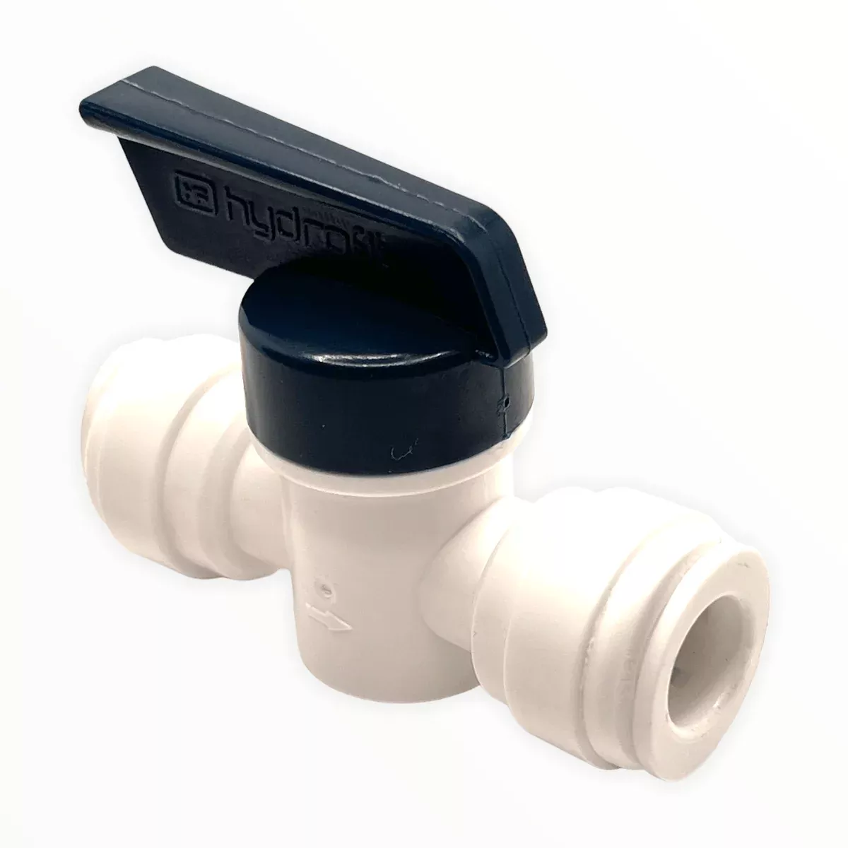 push-fit-3-8-tube-shut-off-valve-polypropylene Push Fit 3/8" Tube Shut-Off Valve - Polypropylene