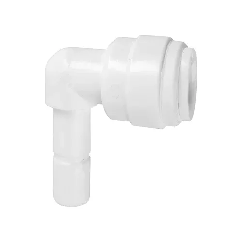 Push Fit 3/8" TUBE Stem Plug In Elbow