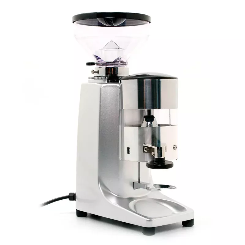 quamar-m80-dosing-espresso-grinder-in-silver Quamar M80 Dosing Espresso Grinder in Silver