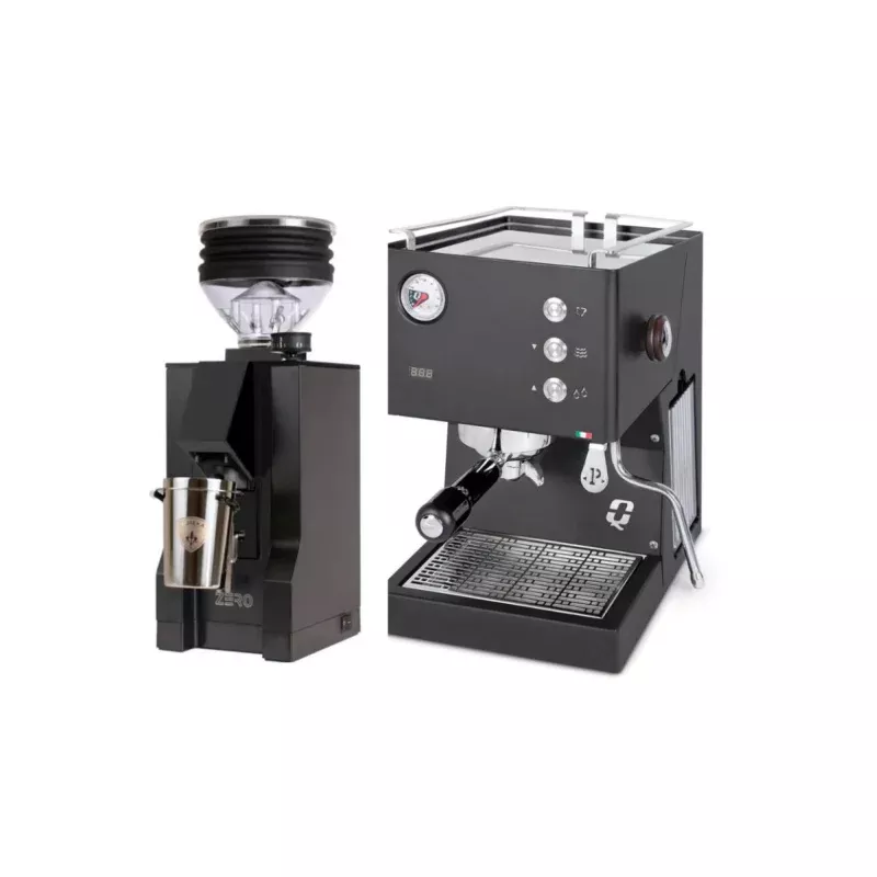 quick-mill-pop-up-espresso-machine-black-eureka-mignon-zero-w-black-spout-black- Quick Mill Pop-Up Espresso Machine (Black) & Eureka Mignon Zero w/Black Spout (Black) – Bundle