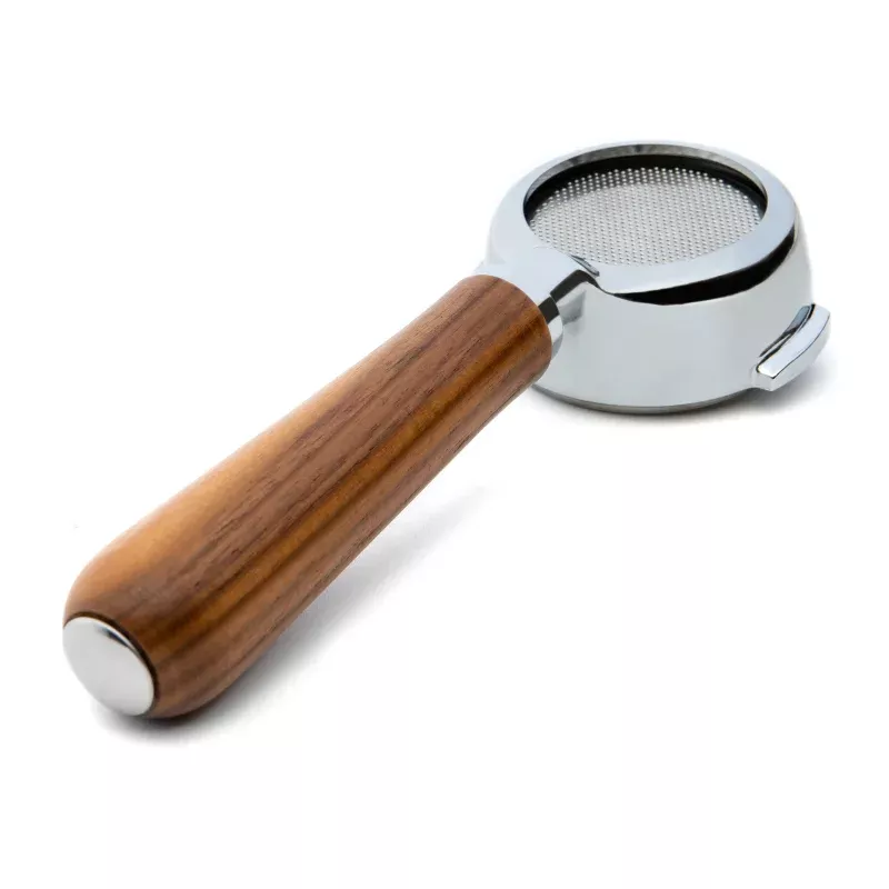 quick-mill-walnut-handle-bottomless-portafilter Quick Mill Walnut Handle Bottomless Portafilter