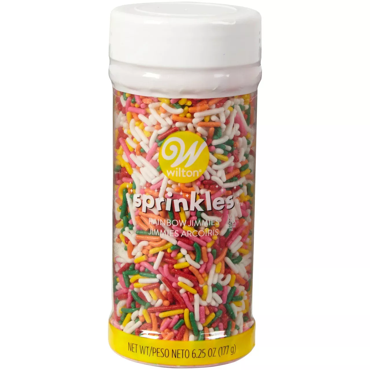 rainbow-sprinkles-6-25-oz-wilton Rainbow Sprinkles 6.25 oz, Wilton