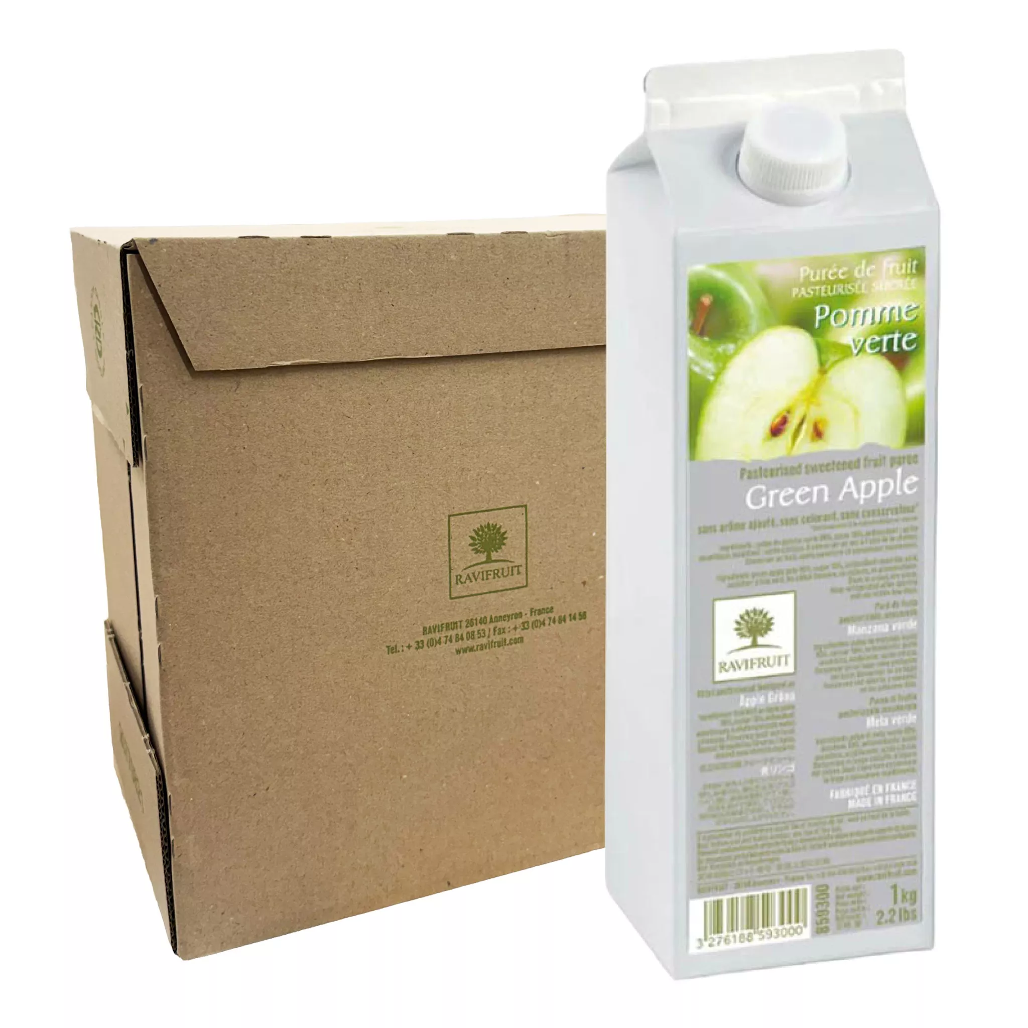 ravifruit-apple-ambient-puree-2-2-lb-box-6 Ravifruit - Apple Ambient Puree - 2.2 lb (box of 6)
