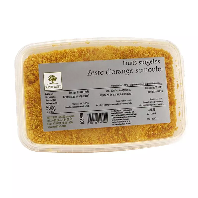ravifruit-iqf-orange-zest-1-12-lb Ravifruit - IQF, Orange Zest - 1.12 lb