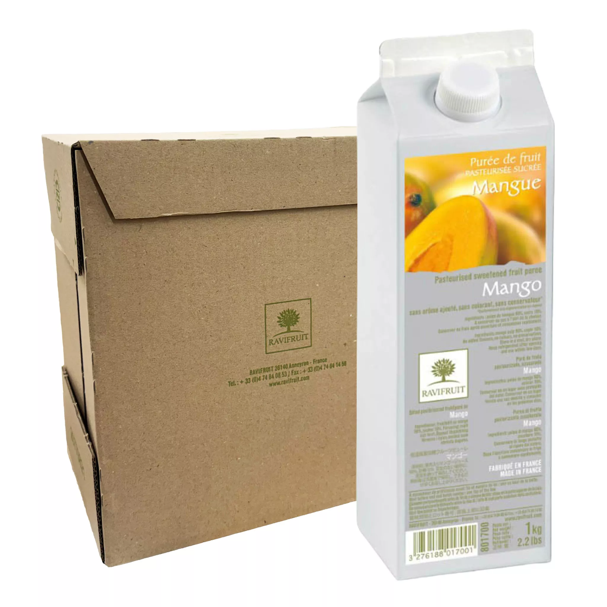 Ravifruit - Mango Ambient Puree - 2.2 lb (box of 6)