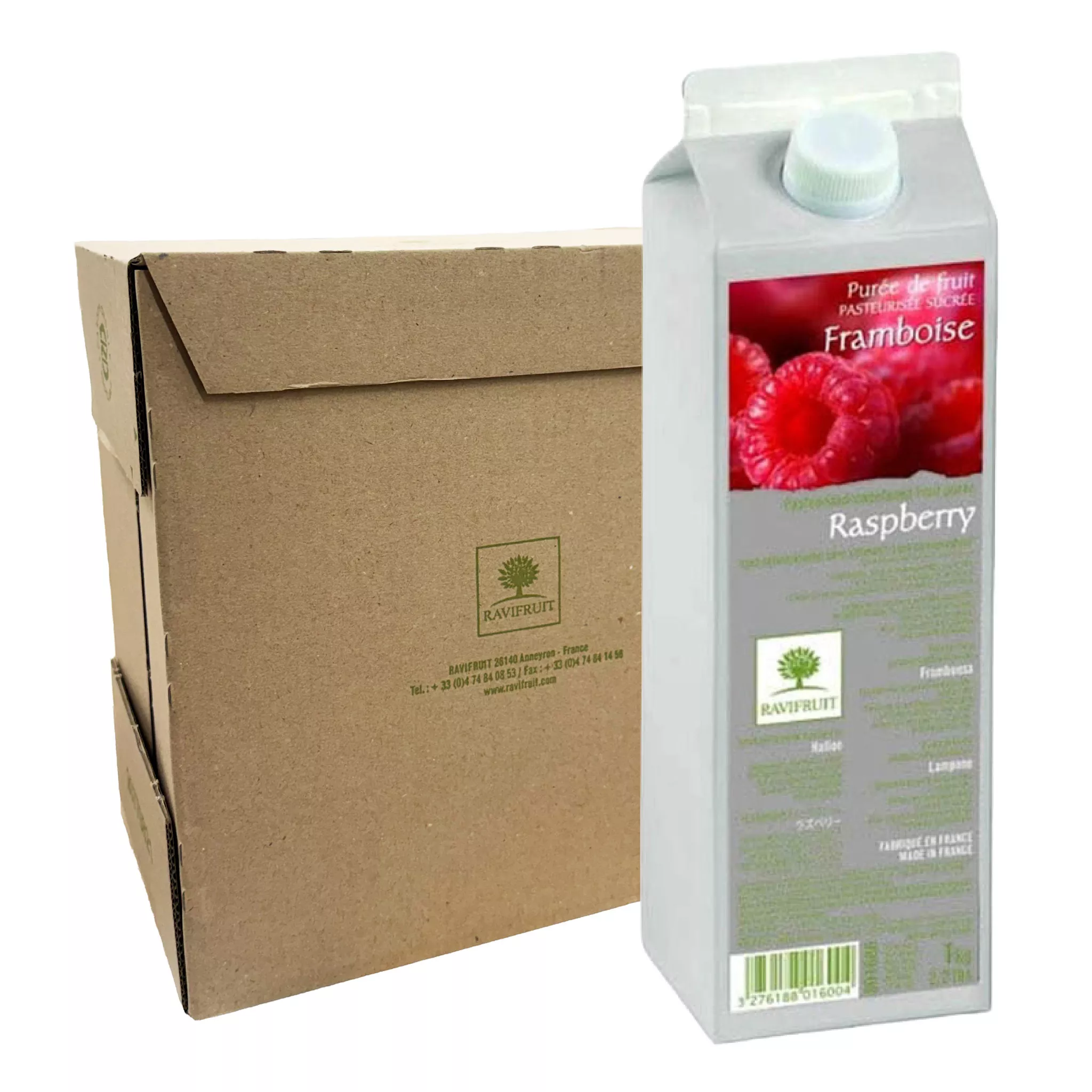 ravifruit-raspberry-ambient-puree-2-2-lb-box-6 Ravifruit - Raspberry Ambient Puree - 2.2 lb (box of 6)