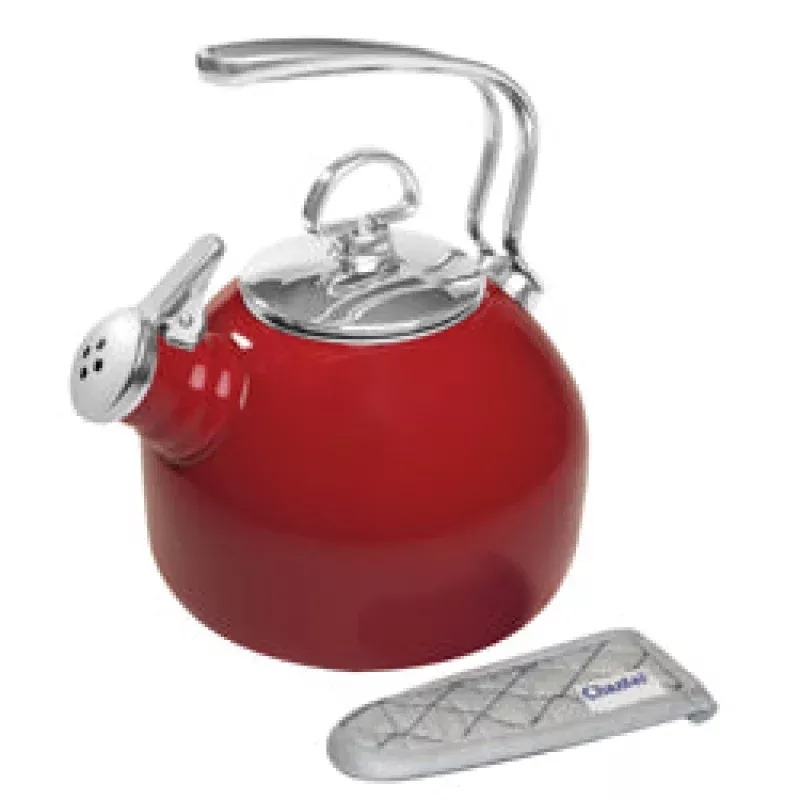 red-1-8-qt-tea-kettle Red 1.8 Qt Tea Kettle