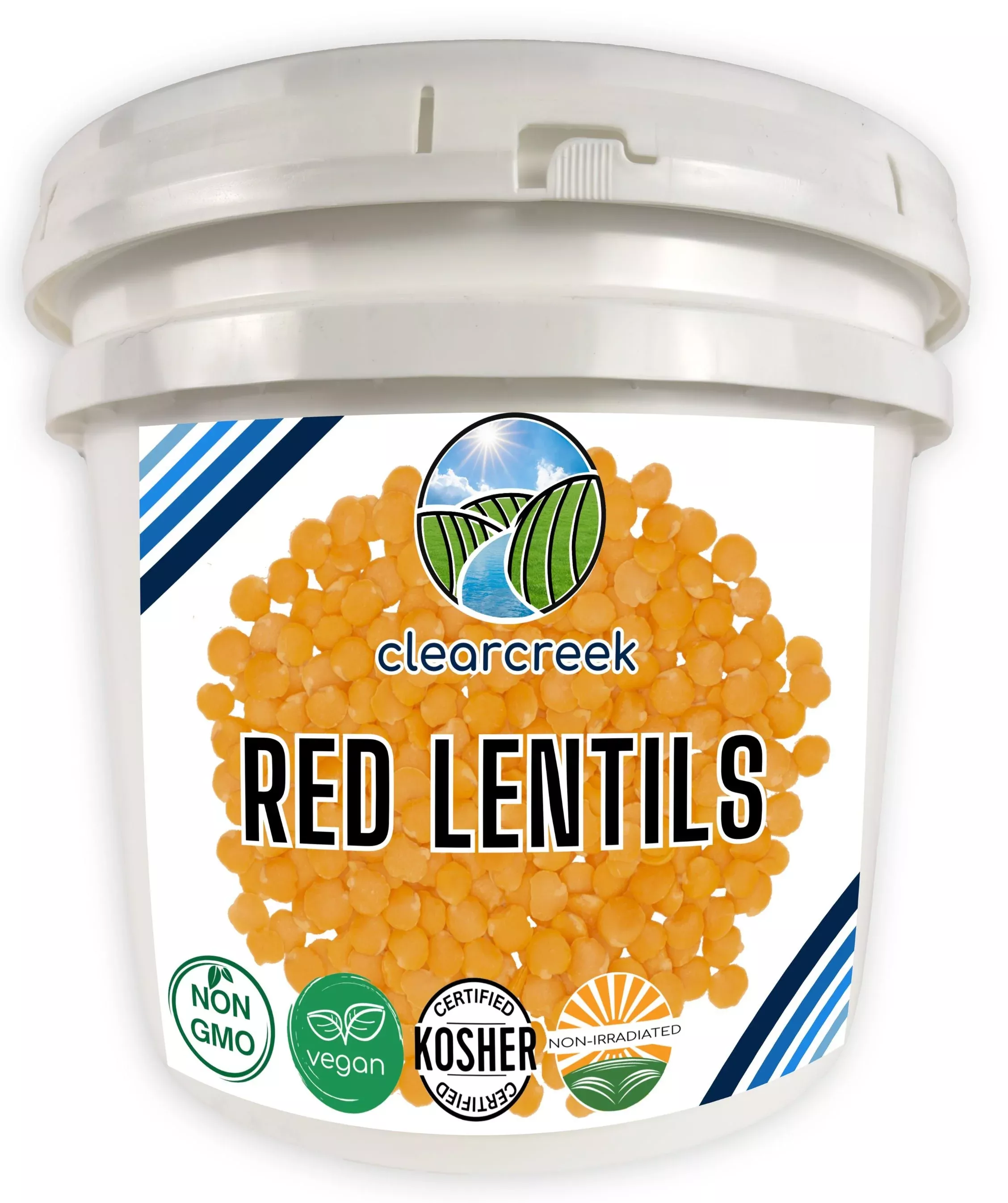 Red Lentils - 25 lb Bucket