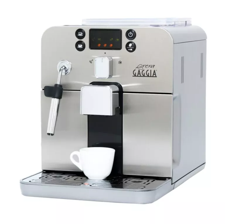 refurbished-gaggia-brera-espresso-machine-in-silver Refurbished Gaggia Brera Espresso Machine In Silver