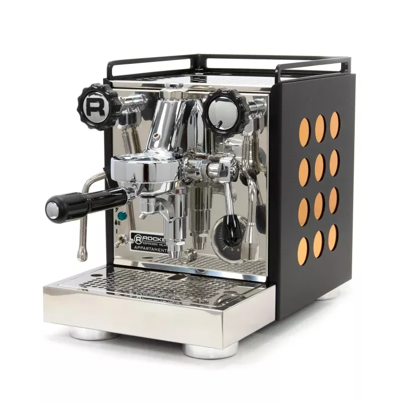 refurbished-rocket-espresso-appartamento-serie-nera-espresso-machine-copper Refurbished Rocket Espresso Appartamento Serie Nera Espresso Machine – Copper
