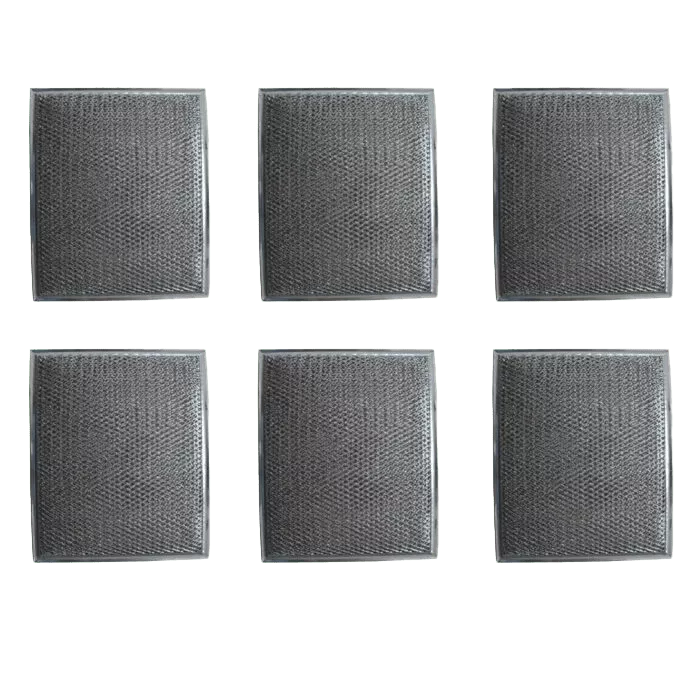 Replacement Aluminum Filter for Many Broan Nutone Models (6-Pack)