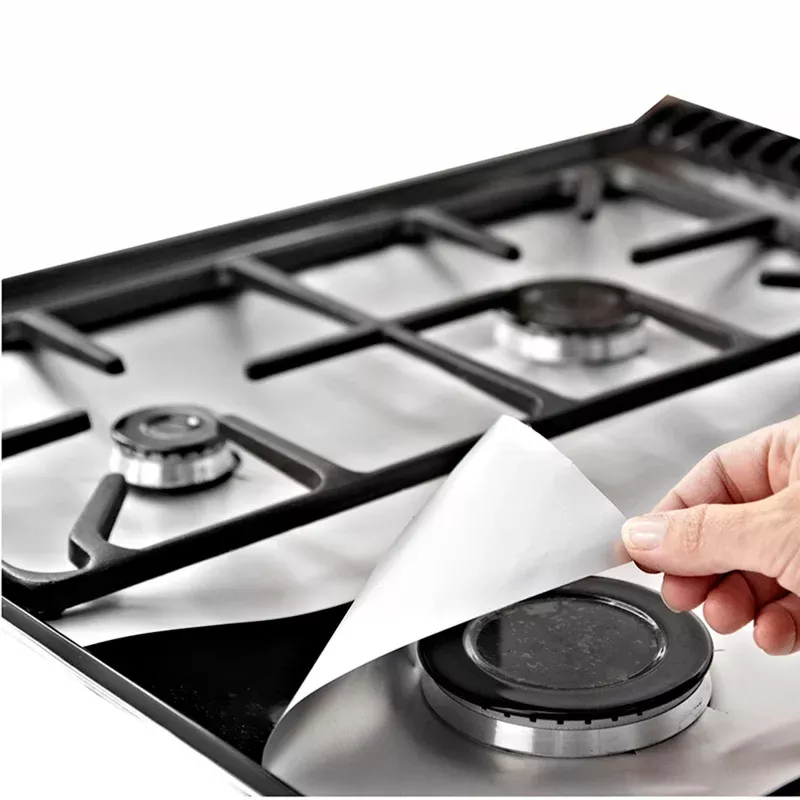 reusable-magic-non-stick-gas-hob-protector-liners-x-4 Reusable Magic Non Stick Gas Hob Protector Liners x 4