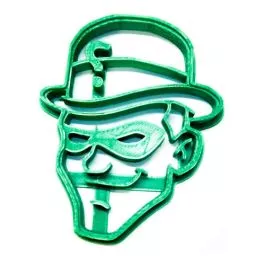 riddler-fondant-cookie-cutter The Riddler Fondant Cookie Cutter
