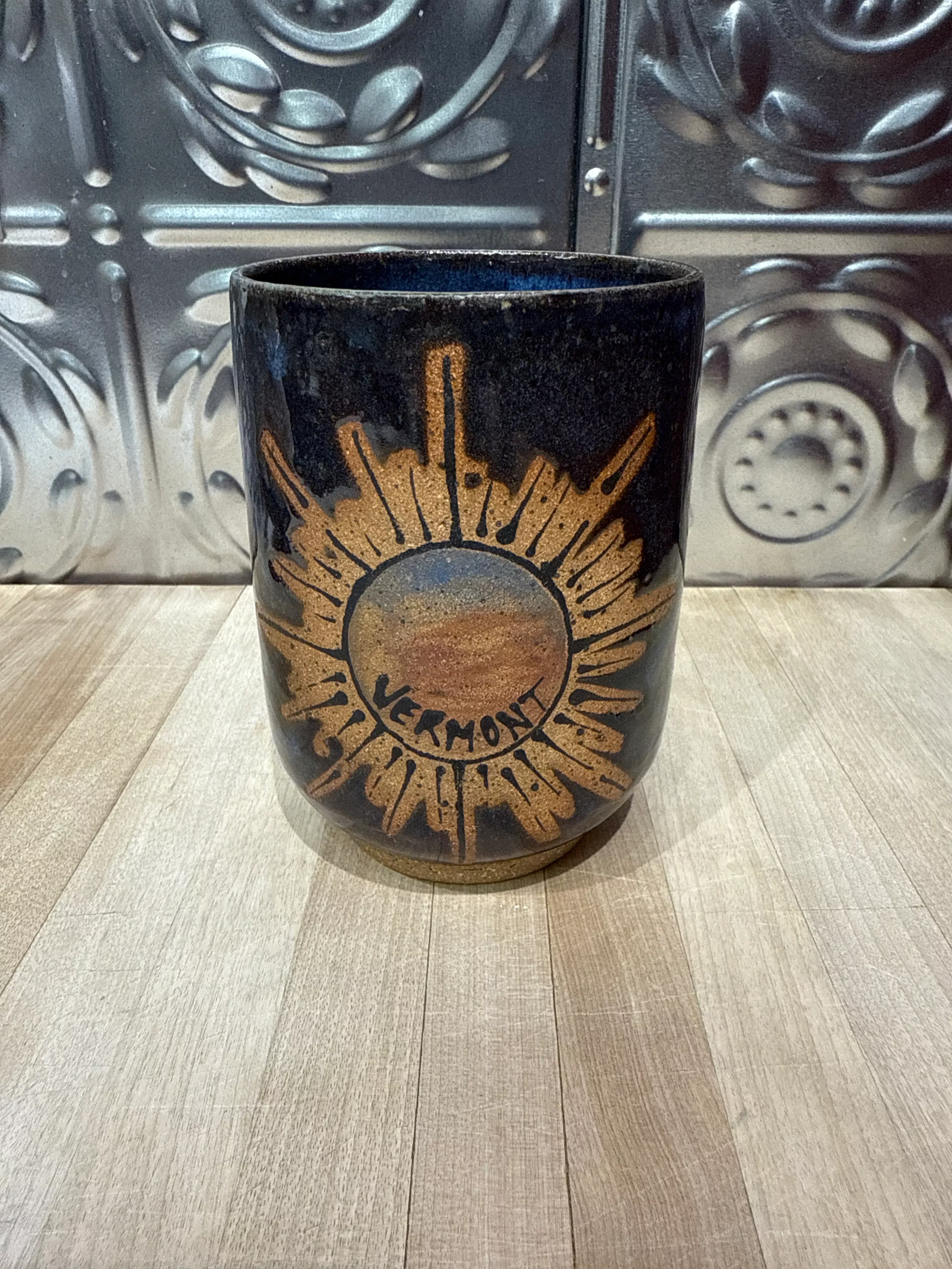 RISING FOREST MUG-BLUE VT SUN