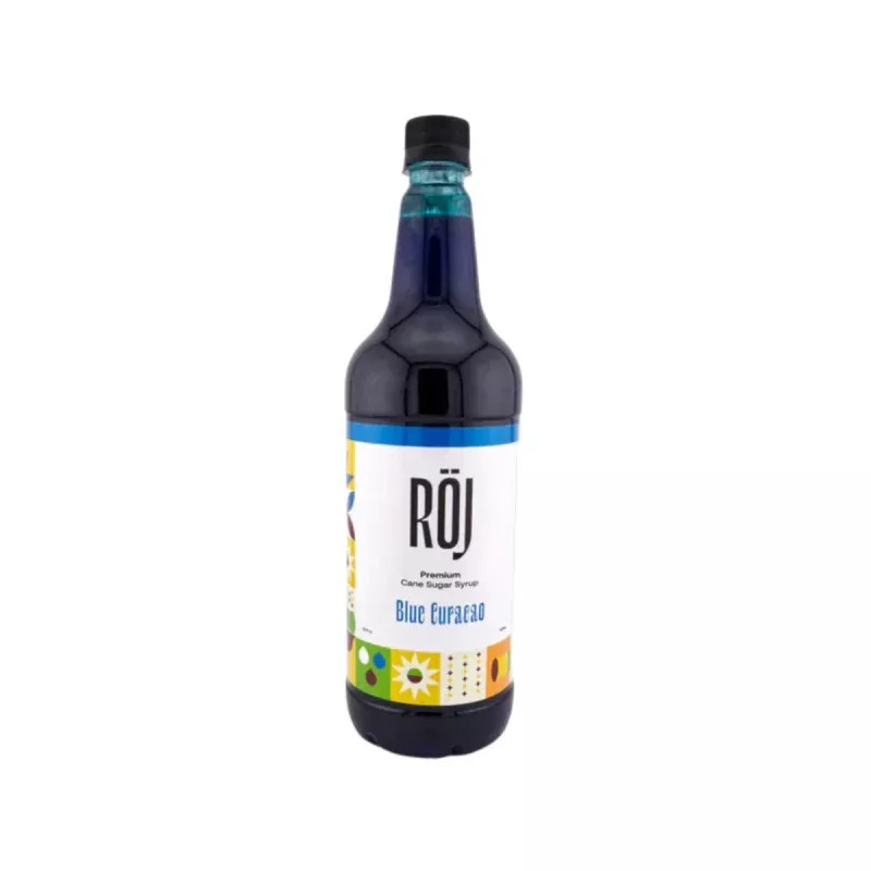 RJ Blue Curaao Syrup – 1L