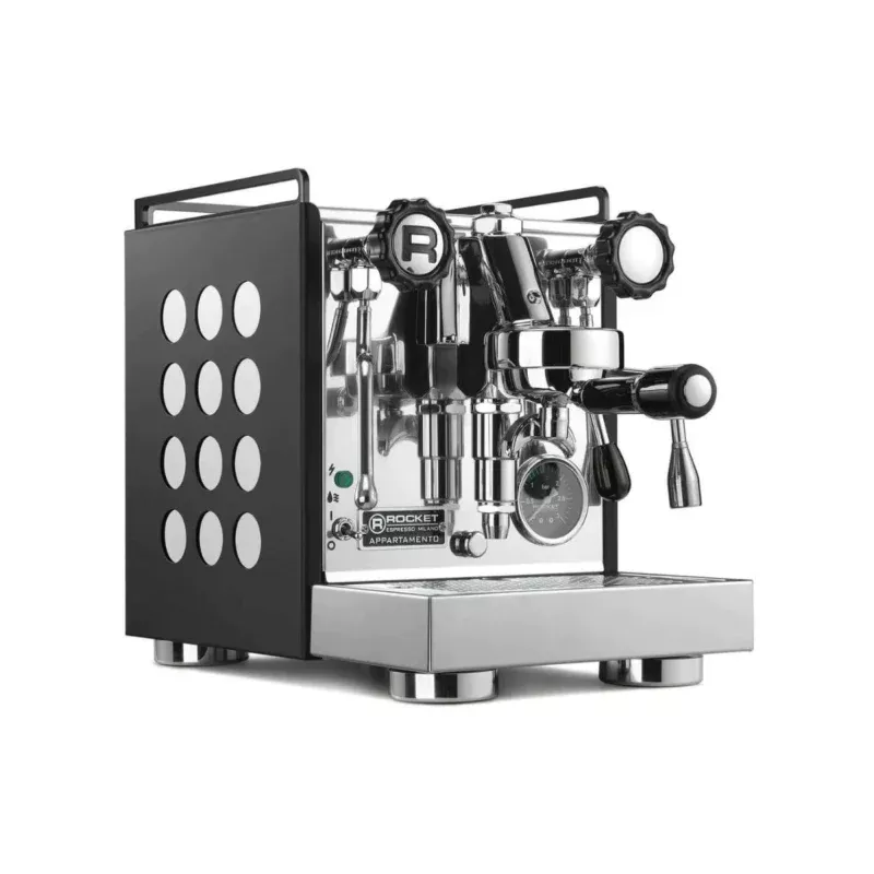 rocket-appartamento-espresso-machine-black-white Rocket Appartamento Espresso Machine (Black-White)