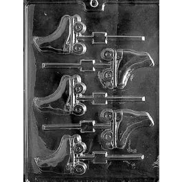 Roller Skate Chocolate Lollipop Mold