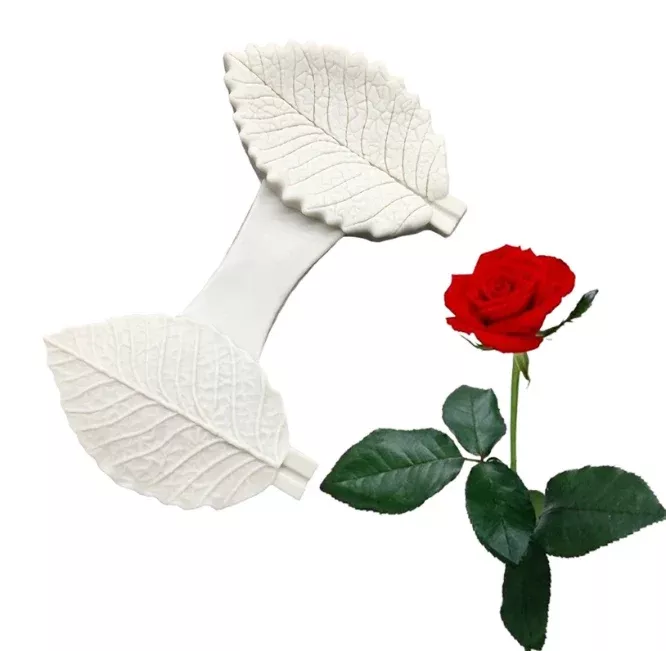rose-leaf-veiner-silicone-mold Rose Leaf and Veiner Silicone Mold