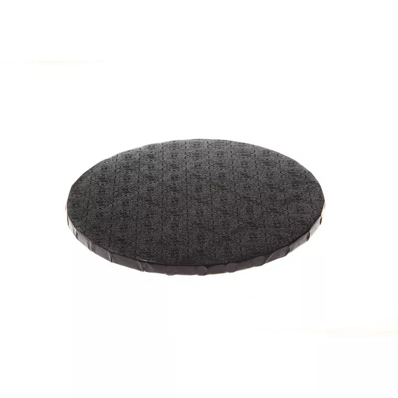 round-black-cake-drums-8-x-8 Round Black Cake Drums – 8″ x 8″