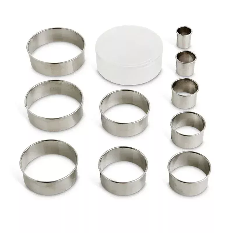 round-cutters-with-container-set-10 Round Cutters with Container Set of 10
