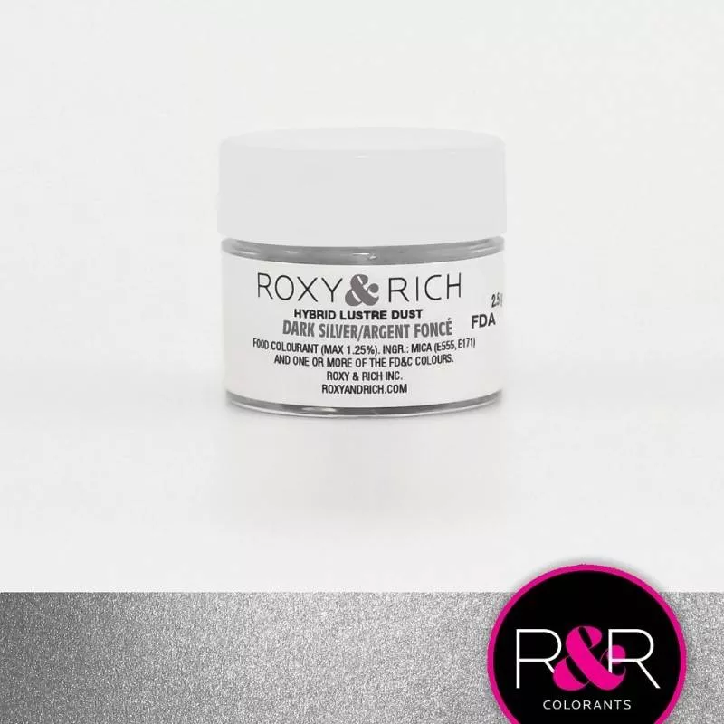 roxy-rich-luster-dust-dark-silver Roxy & Rich - Luster Dust, Dark Silver -