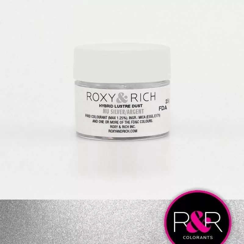 roxy-rich-luster-dust-nu-silver Roxy & Rich - Luster Dust, Nu Silver -