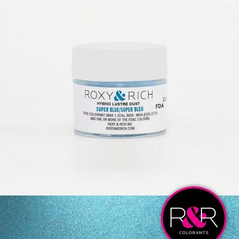 roxy-rich-luster-dust-super-blue Roxy & Rich - Luster Dust, Super Blue -