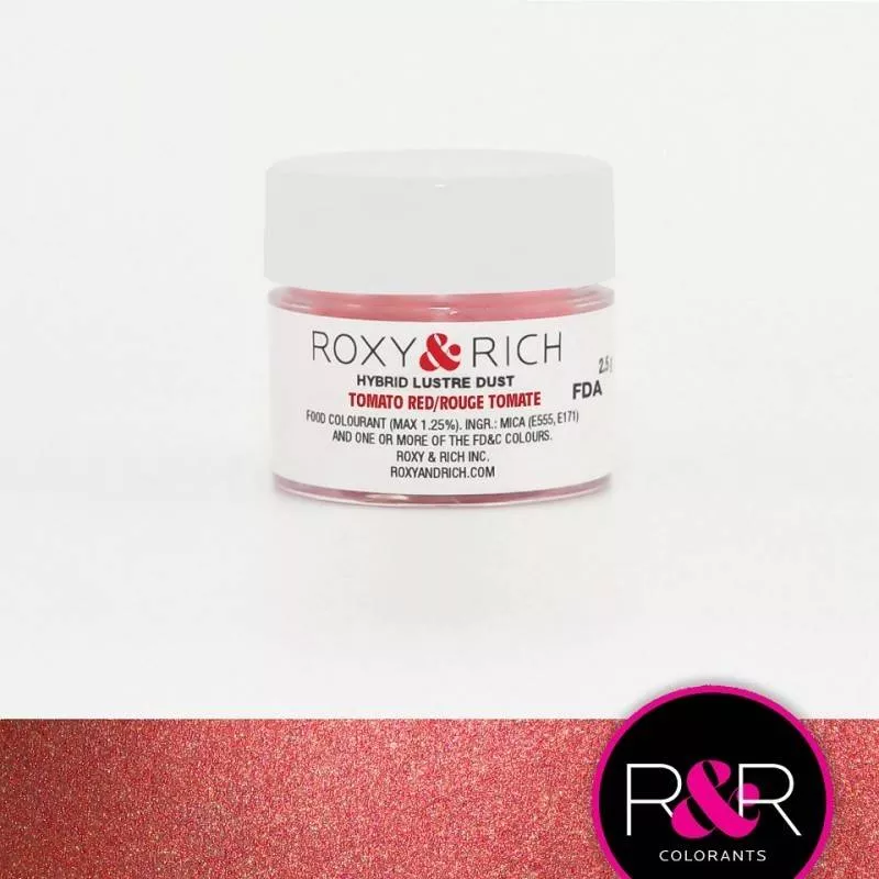 roxy-rich-luster-dust-tomato-red Roxy & Rich - Luster Dust, Tomato Red -
