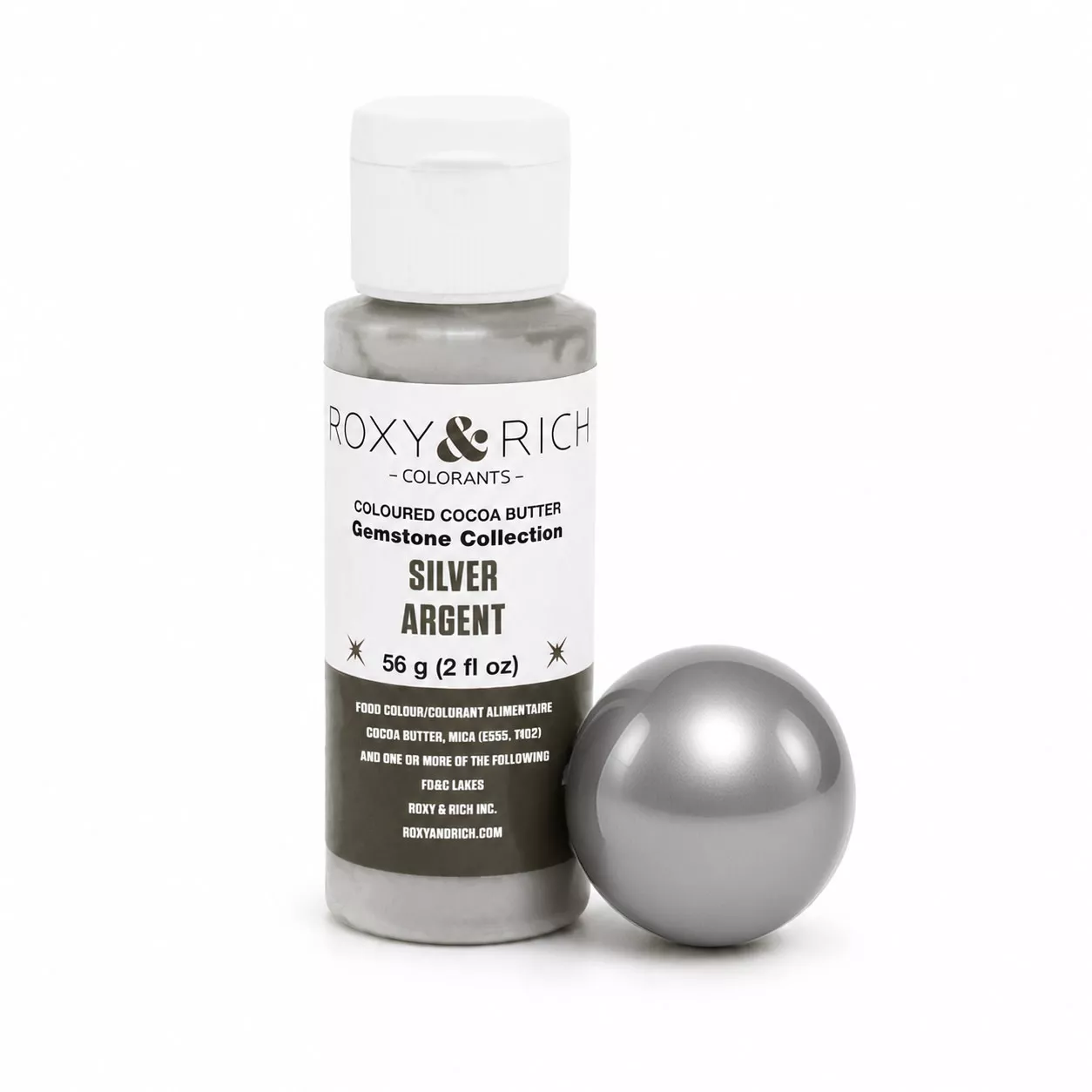 Roxy & Rich - Silver Cocoa Butter - 2 oz