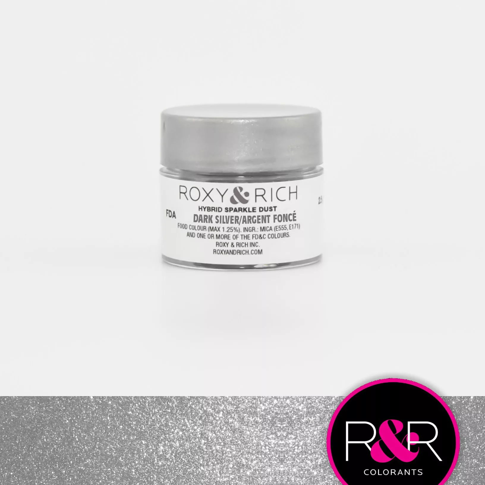 roxy-rich-sparkle-dust-dark-silver Roxy & Rich - Sparkle Dust, Dark Silver -
