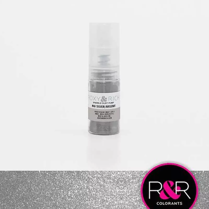 roxy-rich-sparkle-dust-pump-nu-silver-4-g Roxy & Rich - Sparkle Dust Pump, Nu Silver - 4 g