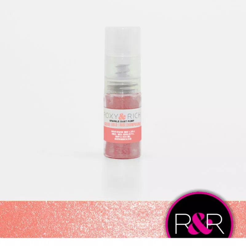 roxy-rich-sparkle-dust-pump-rose-gold-4-g Roxy & Rich - Sparkle Dust Pump, Rose Gold - 4 g
