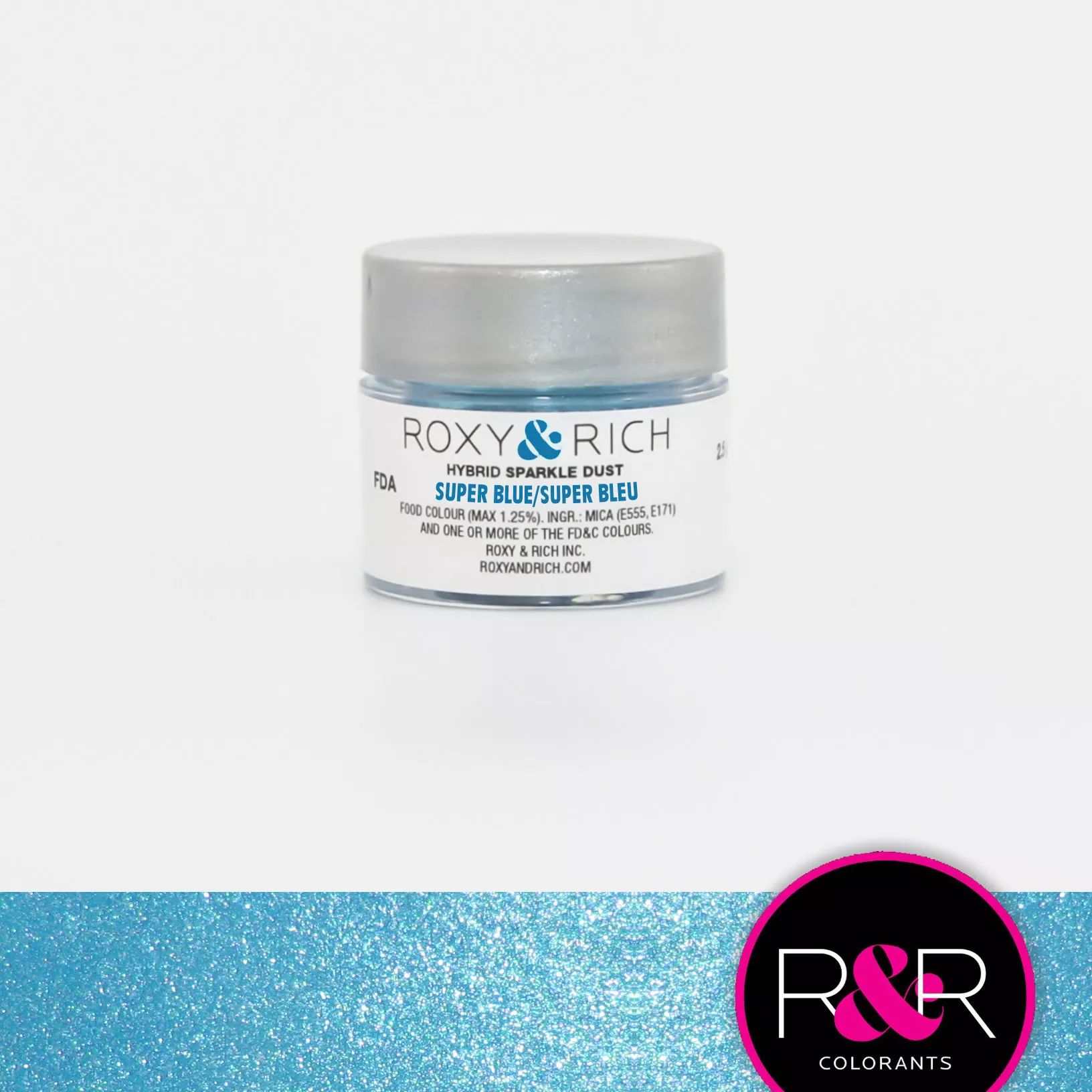 Roxy & Rich - Sparkle Dust, Super Blue -