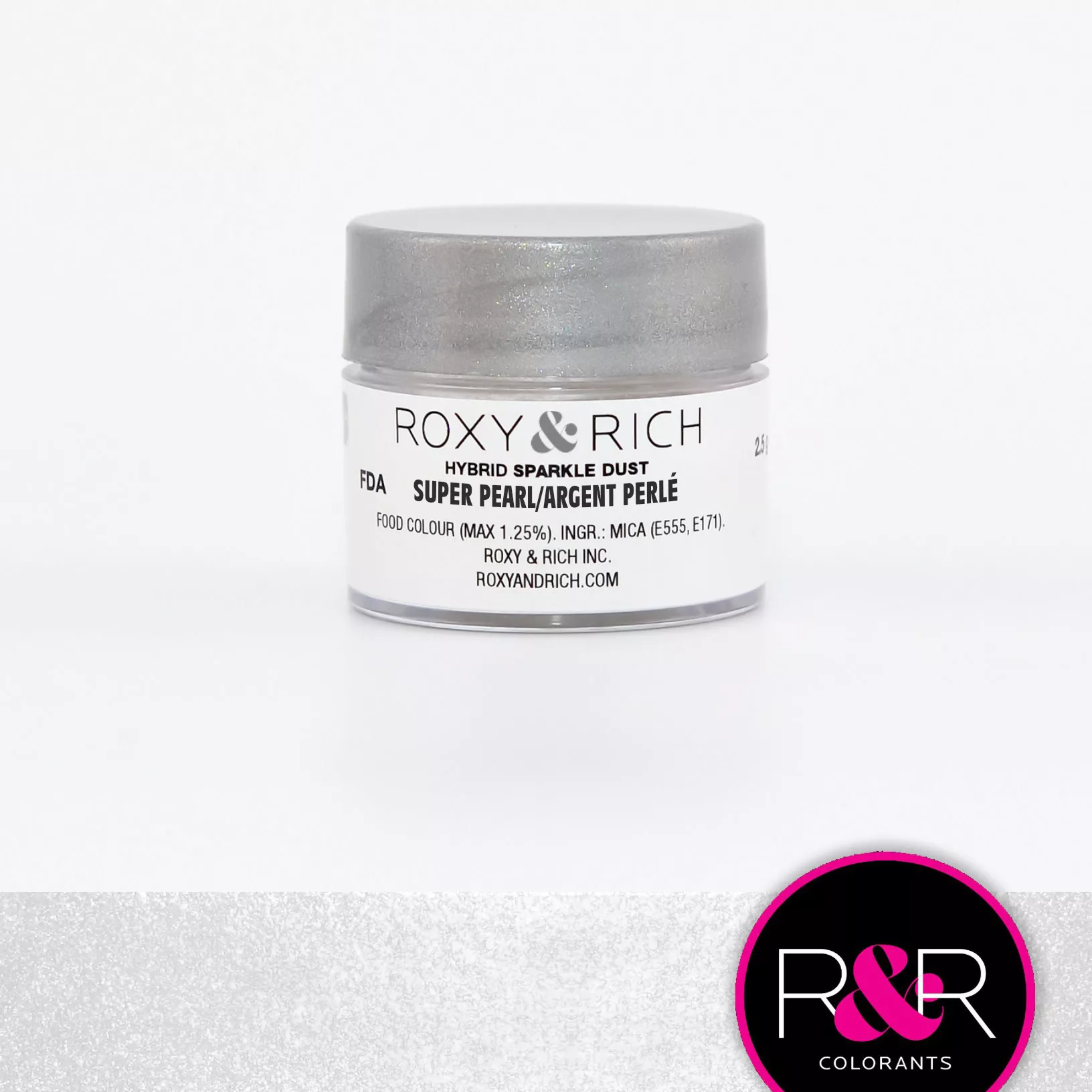 Roxy & Rich - Sparkle Dust, Super Pearl / Platinum -