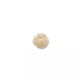 Royal Icing 1.12 inch Ivory Rose 12 pieces