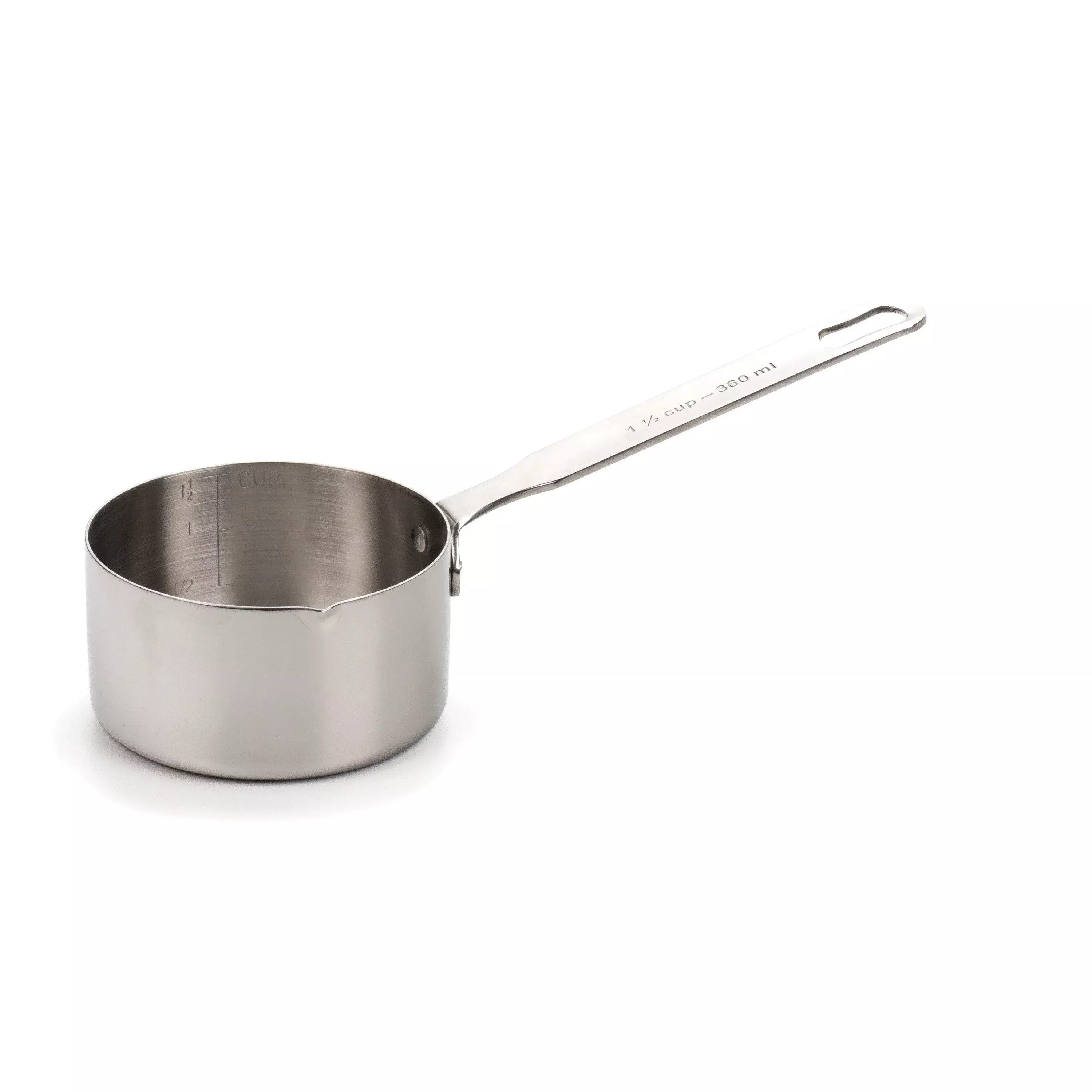 rsvp-measuring-pan-1-5-cup RSVP Measuring Pan: 1.5 cup
