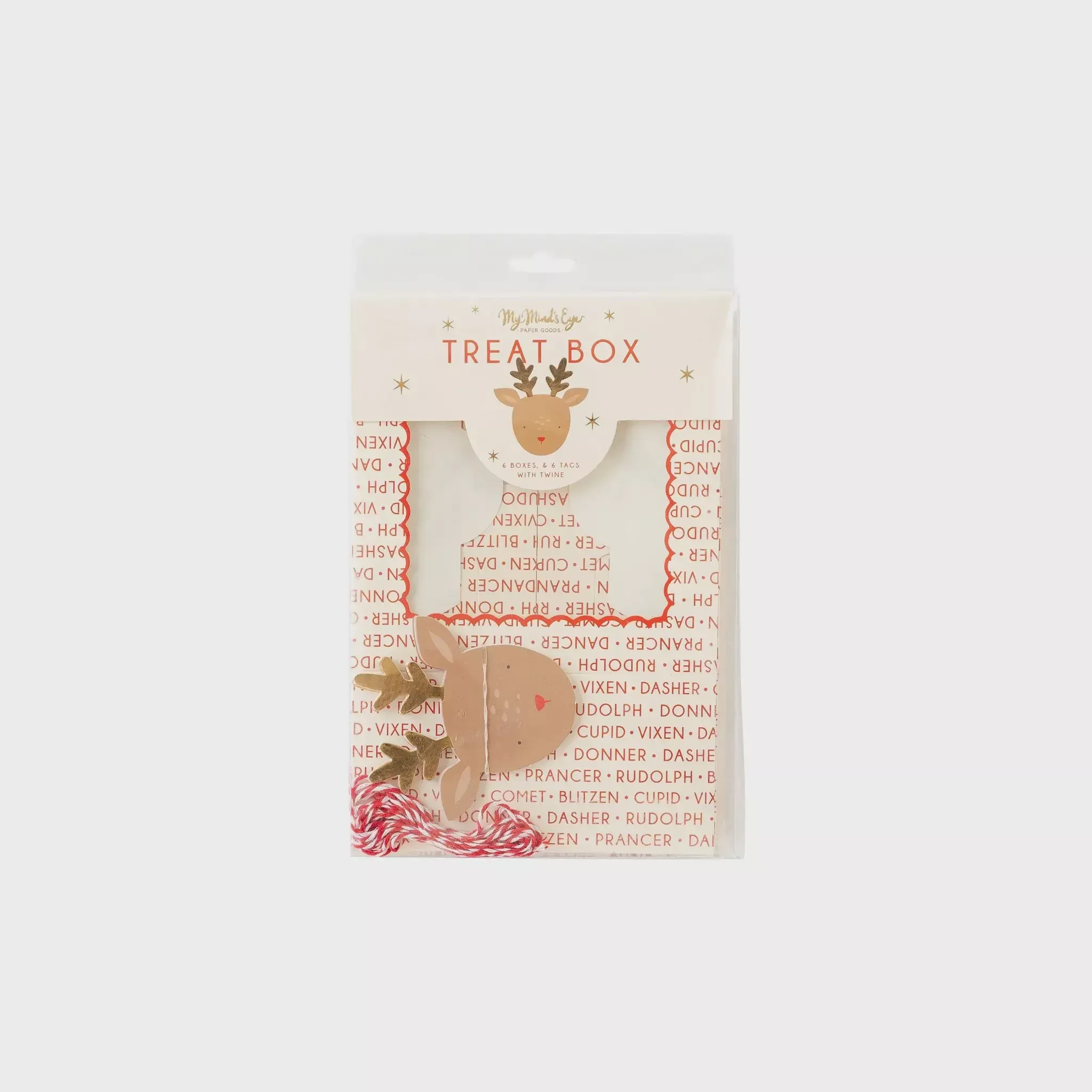 rudolph-christmas-cookie-treat-box Rudolph Christmas Cookie/Treat Box
