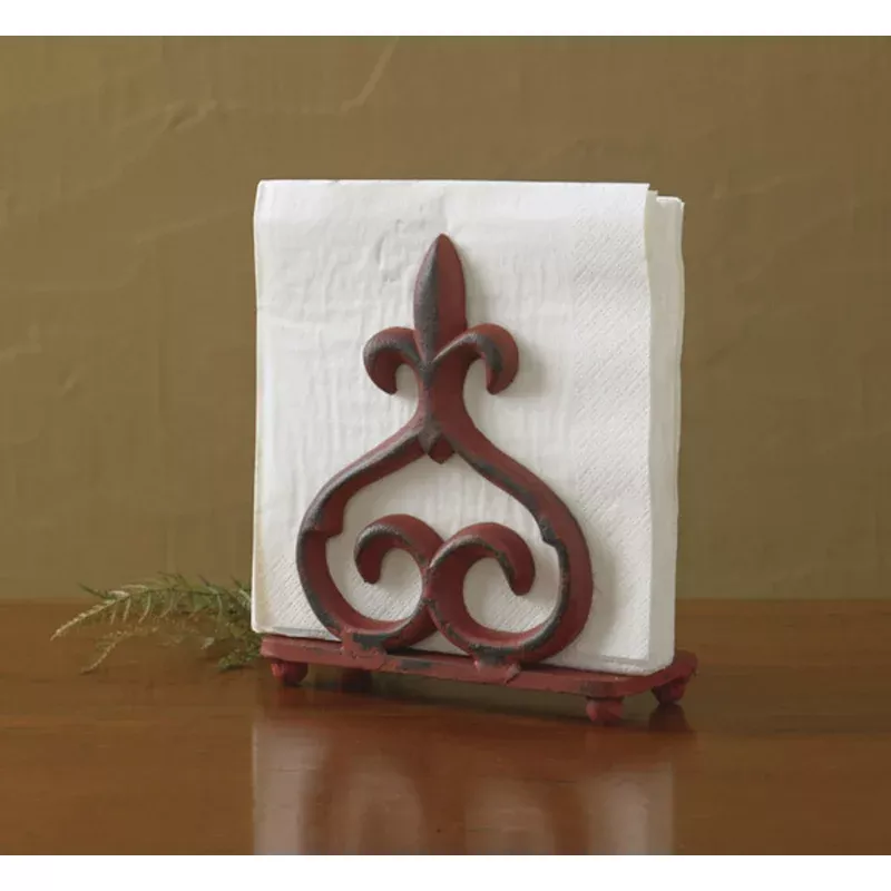 RUE DU MARCHE NAPKIN HOLDER RED