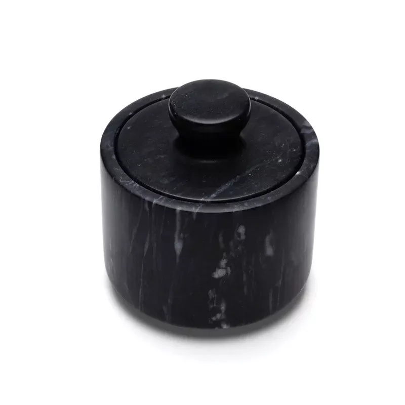 salt-cellar-black-marble SALT CELLAR BLACK MARBLE