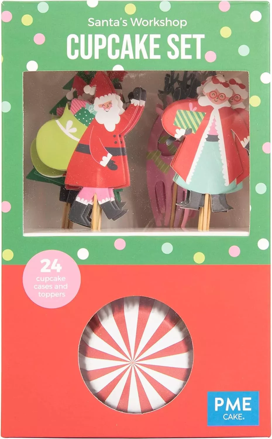 santa-s-workshop-cupcake-set Santa's Workshop Cupcake Set