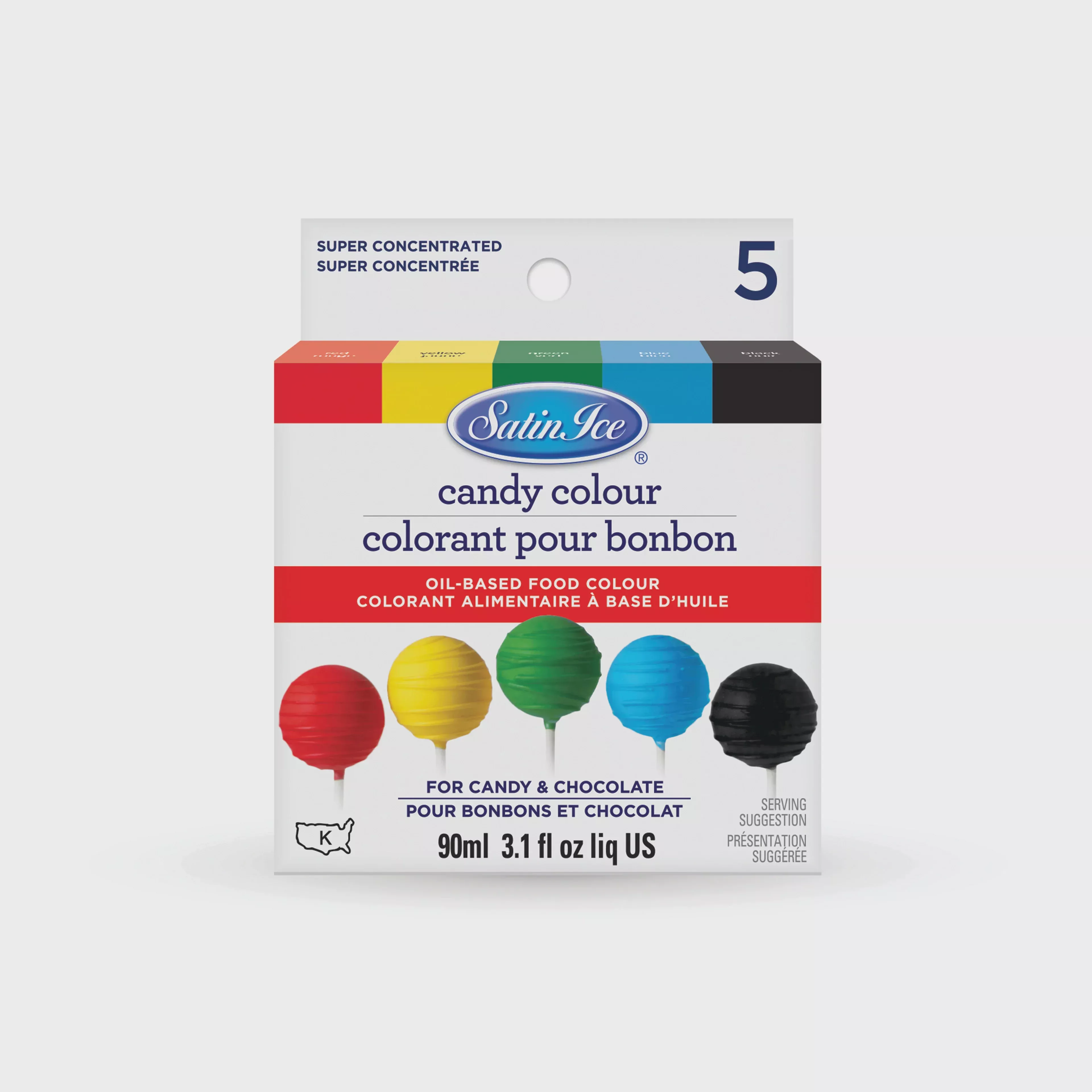 satin-ice-oil-based-food-coloring-set-5 Satin Ice Oil-Based Food Coloring, Set of 5