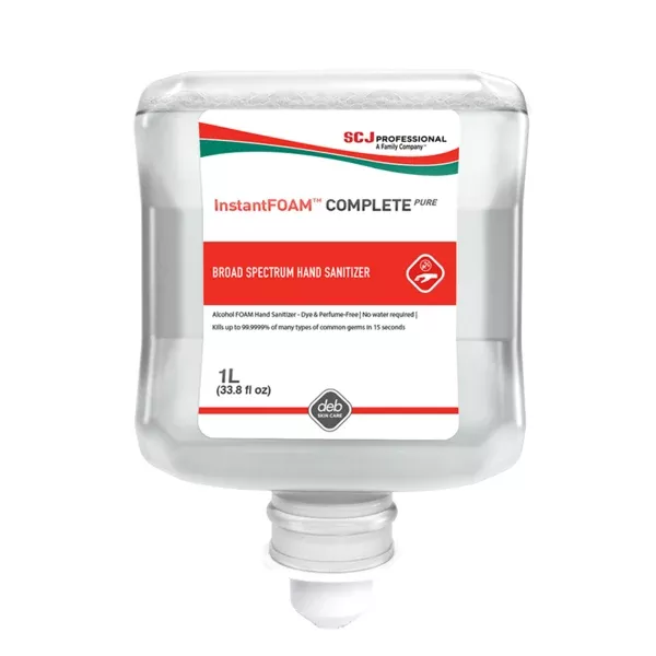sc-johnson-instantfoam-complete-pure-hand-sanitizer-1l-case-6 SC Johnson - InstantFOAM™ Complete PURE Hand Sanitizer, 1L - Case of 6